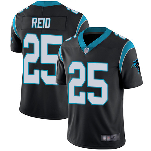 Carolina Panthers Limited Black Men Eric Reid Home Jersey NFL Football #25 Vapor Untouchable